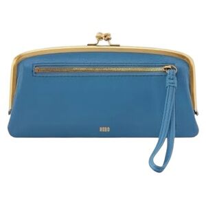 NWT HOBO Blue Leather Wallet/Wristlet
